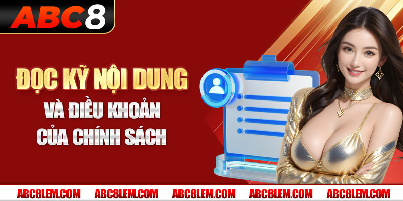 Hãy chú ý đến các điều khoản hạn chế và đảm bảo rằng bạn hiểu rõ phạm vi áp dụng.