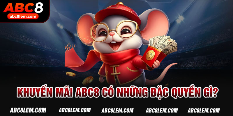 Khuyến mãi Abc8 với nhiều ưu đãi độc quyền